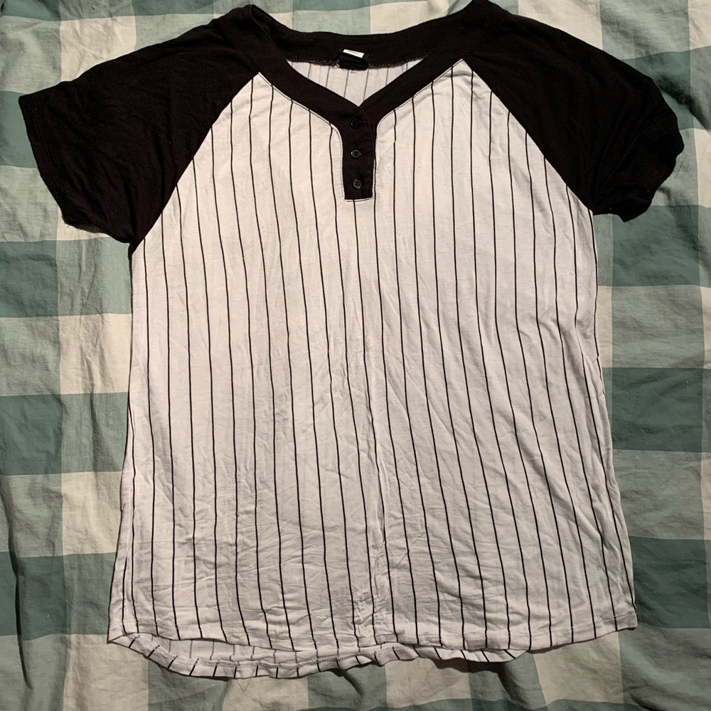 Baseball Striped Tee